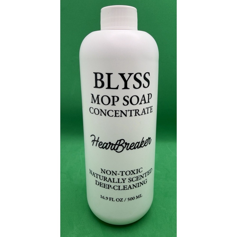 blyss MOP SOAP Fragrance Scent HEARTBREAKER 16.9 Fl Oz. EXP: 01/2029